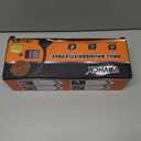 Grill Brush Bristle Free, Grill Brush with 5 Replacement Heads, Grill Cleaner Brush for Outdoor Grill, Cast Iron, Stainless Steel Grates, Grill Scraper Outdoor BBQ Grill, Dad Father Gift, Black