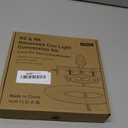 Recessed to Pendant Light Converter Kit - 6 Inch Can Light Conversion, Includes E26 Socket, Mounting Bracket, Round Ceiling Plate & 3D Black Cover