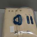 Queen Sheet Set 100% Cotton Bed Sheets Linen Like Textured 4 Pcs Beige Fall 16" Deep Pocket Sheet & Pillowcase Boho Muslin Breathable Soft Queen Sheets Easy Care