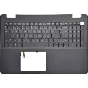 New Replacement for Dell Inspiron 15 3500 3501 3505 Laptop Upper Case Palmrest Backlit Keyboard Assembly Part 033HPP 33HPP AP2X2000101 0JHW9R JHW9R Black