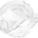 DGB-500GLID Grinder Assembly Lid Replacement Part for Cuisinart Coffee Maker Models DGB-600, DGB-625, DGB-650, DGB-500, DGB-500BK, DGB-600BCC, Clear