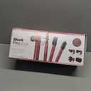 Shark FlexStyle Air Styling & Drying System, Powerful Hair Dryer Brush & Multi-Styler with Auto-Wrap Curlers, Diffuser, Paddle Brush, Round Brush, Concentrator Attachment, Black Cherry, HD457CR