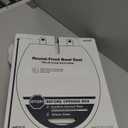 KOHLER 20111-0 Brevia, Slow Close Toilet Seat, Round Toilet Seat, Grip-Tight Bumpers Quick-Attach Hardware, White