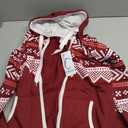 Unisex Adult Onesie One-Piece Pajama Jumpsuits Long Sleeve Playsuit with Hood, Non Footed Pajama for Men & Women Size S