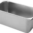 Ice Buckets for Parties, Wine Beer Champagne Bucket, Stainless Steel Ice Cube Bin (Medium)