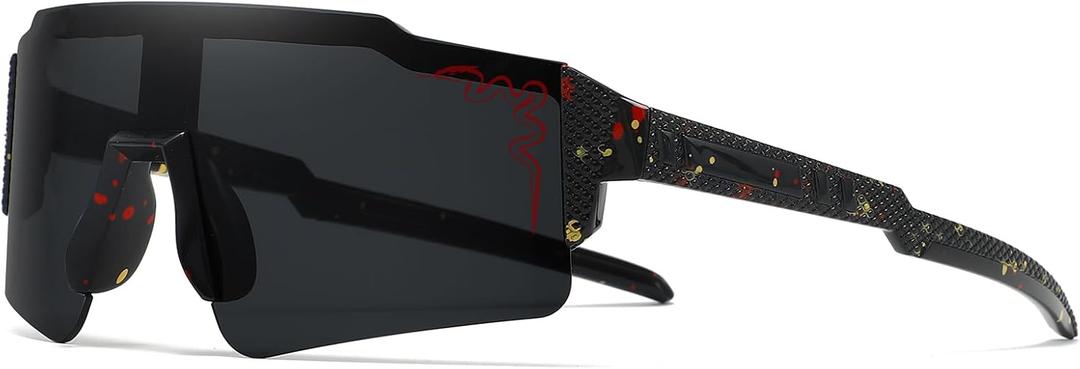 2 x 1/2/3 pcs Youth Baseball Glasses Boys Girls UV400 Kids Teen Softball Sunglasses Child Young Men Women Bike Football Eyewear - NY1