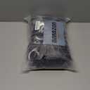 Dimatic 50 PCS Stretch Sequin Chair Sashes Chair Stretchy Spandex Bands for Wedding Reception Events Banquets Chairs Decoration (Navy)