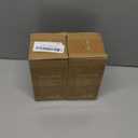 LOYUYU Kitchen Sodium Calcium Glass Spice Jars Seasonning Box Set of 3, Condiment Pots Spice Jars, Retractable Spoon and Lid Combination Design, Airtight Cap 9.7oz White