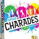 Speed Charades Party Game - Charades Board Game - Includes 1400 Charades - Perfect for Groups and Family Game Nights