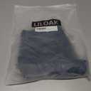 Liloak Womens Pack of Washed Denim Jean Shorts Mid Rise Casual Ripped Frayed Hem Summer Hot Shorts Pack (X-Large, Dark Indigo/Medium Indigo/Black-)