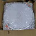 11 Inch Recessde Lighting for Ceiling with Junction Box,6000K 2185LM,24W Ultra-Thin Canless Wafer Downlight,for high Ceiling 4 Packs,No Dimmable (White)