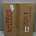 LaVie Home 14 x 17 Poster Frame Black, Display Pictures 11x14 with Mat or 14x17 Without Mat, Stable and Sturdy Picture Frame and Polished Plexiglass, Horizontal and Vertical Format of The Wall1 Pack