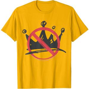 No Kings shirt No Kings In America Political Shirt Men Women T-Shirt XL