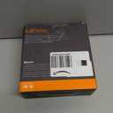 LEVN Open Ear Headphones with Mic, 29g Bluetooth Headset with Microphone, Bluetooth Headphones with Noise Cancelling Mic, Waterproof Non-slip Wireless Headset with Mic for Work, Workout, Driving, Call (Black)