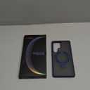 TORRAS Magnetic Stand for Samsung Galaxy S25 Ultra Case, [Fit for Magsafe] [Military Grade Drop Tested] Ring Shockproof Translucent Slim Protective Phone Case for Samsung S25 Ultra Case Ostand, Blue