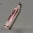 Ear and Nose Hair Trimmer Clipper - 2026 Professional Painless Eyebrow & Facial Hair Trimmer for Men Women, Battery-Operated Trimmer with IPX7 Waterproof, Dual Edge Blades for Easy Cleansing Rose Pink