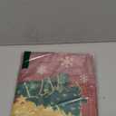 NOVILYS Red Christmas Tablecloth, Xmas Tree and Snowflake Printed Table Cloths, Stain Resistant Washable Winter Holiday Table Cover for Dining Room, Party Decor, Xmas Dinner, 60 x 102 Inch