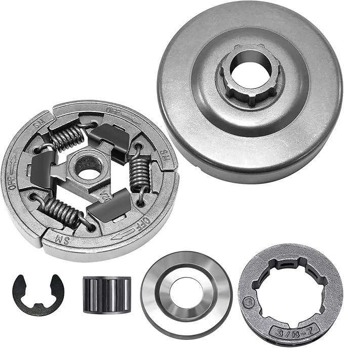 1122 007 1000 Clutch Drum 3/8" 7T Sprocket Kit Fits for Stihl MS661 MS650 064 066 MS660 MS640 Chainsaw