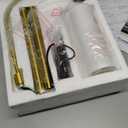 Oneach 62" Gold Floor Lamp for Living Rooms Tall Arc Standing Lamps for Bedrooms Industrial Corner Nursery Girls Kid Vintage MidCentury Modern Reading Light Office Antique Brass Shade Lantern