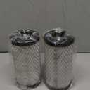 Air Filter Pack of 2 Fit for NAPA 6449 / Baldwin RS3715 / Fleetguard AF25550 / WIX 46449 / John Deere M113621 / Mule 11013-1290 / Kubota 6A10082630, 2 Pack