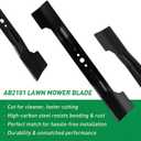 AB2101 Lawn Mower Blade for EGO 56V, High Lift Blade Fits for 21" Deck, Replaces LM2100, LM2101, LM2102-SP, LM2100-SP, LM2142-SP, 1 Pack