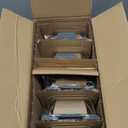 [10-Pack] Glass Meal Prep Containers with Lids, MCIRCO Food Storage Containers with Snap Locking Lids, Airtight Lunch Containers, Microwave, Oven, Freezer and Dishwasher (gray)