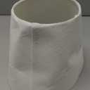 JONATHAN Y JYL2079A 16" Glam Crystal Ball Table Lamp, Modern Bedside Nightstand Lamp for Bedroom Living Room Office, Clear Glass Orb with White Linen Shade and Chrome Accents, LED Bulb Included