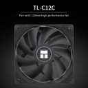 Thermalright Peerless Assassin 120 SE CPU Cooler, 6 Heat Pipes AGHP Technology, Dual 120mm PWM Fans, 1550RPM Speed, for AMD:AM4 AM5/Intel LGA 1700/1150/1151/1200/1851,PC Cooler