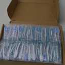 100 Pcs Prepasted Disposable Toothbrushes Individually Wrapped Pre Pasted Soft Bristle Tooth Brush Travel Toothbrush for Camping Guestroom Car Office School Hotel Homeless Gifts (Blue)