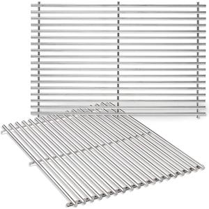 Uniflasy 19.5" Grill Grate for Weber Genesis 300 Series, 304 Stainless Steel Grill Grate for Weber Genesis S330 S320 S310 E330 E320 E310, Replacement Grill Grates for Weber 7528/7524