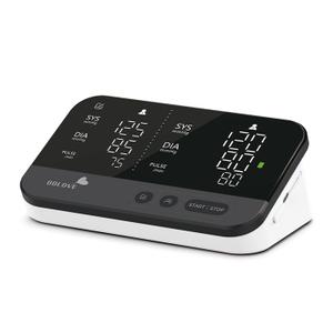 Clinical Accurate Blood Pressure Monitors for Home Use,Dual-Screen Automatic Blood Pressure Machine,One-Touch Automatic Measurement,2 Users, Voice & Mute, LED Display Screen, Birthday Gifts for Family