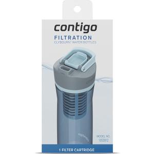 Contigo Replacement Filter for Clybourn FreeFlow Filter Water Bottle with AUTOSEAL Lid, 3 PCS
