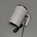 Automatic Magnetic Stirring Coffee Mug with Temperature Display,Rechargeable Self Stirring Mug with Lid,Multifunctional Spin Cup Birthday Gift for Coffee Lovers & Office Use (White)