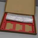 for Milwaukee Packout Compatible Foldable Side Mount Rack Heavy Duty Side Storage Organizer, Wall & Floor Installation, 100LB Capacity, Toolbox Accessory (Red, Size 1)