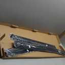 4 Pieces Tape-on Extra Durable Rain Guards Fit for 2025 2026 GMC Terrain,Window Deflectors,Window Visors (Smoke Black)