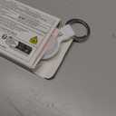 2 Pack Tracker Tags [Apple MFi Certified] Pair with Apple Find My (iOS Only) Bluetooth Air Smart Tags Key Finder Item Locator Waterproof Finder Worldwide Tracking for Pets Wallet Backpack Dogs Luggage (white)