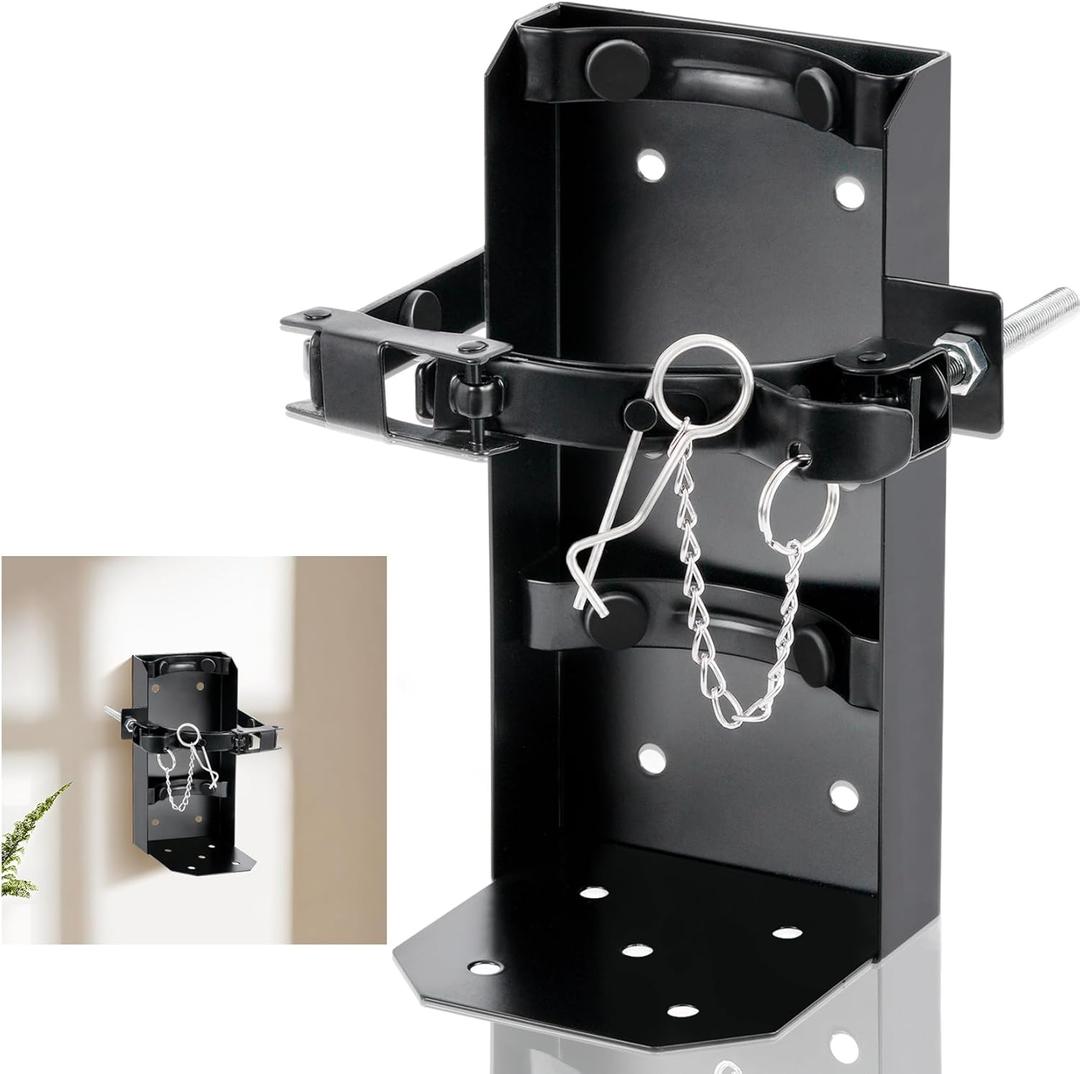 New 10 LB Fire Extinguisher Mount, Heavy Duty Fire Extinguisher Bracket St12 Steel, Fits 10lb Dry/5lb CO2 Extinguisher, for Truck Garage Boat, Replaces Amerex 809, 3-Yr Service