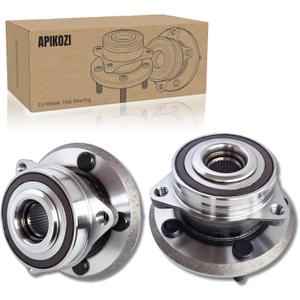 Pair 513324 Front Wheel Bearing Assembly for 2011-2021 Jeep Grand Cherokee, for 2011-2023 Dodge Durango, for 2022 Jeep Grand Cherokee WK 5 Lugs