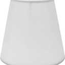 Lurrose Small Lamp Shades Small Lamp Shades Fabric Lampshade Cloth Lamp Shade Wall Lamp Shade Light Cover Vintage Art Lamp Shade for Table Lamp, White Table Lamp Shade White Desk Lamp