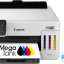 Canon MegaTank GX5120 Wireless Single Function Printer, Print Only for Small Office with Auto 2-Sided Printing, White
