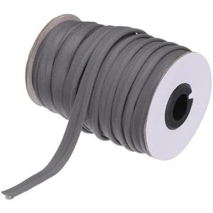 MECCANIXITY Piping Cord Trim 30 Yards 1/2 Inch Piping Tape for Sewing DIY Crafting Fabric Edge Trim Grey