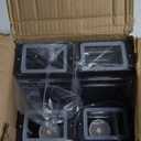 4 Pack Up and Down Lights Outdoor Light Fixture,14W IP65 3000K 1100LM Warm White Outside Door Lights, Wall Light Fixtures for Porch Patio Garage,Modern Outdoor Lights (4Packs 2-tier)