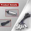 General Motors Sparkplug Wire Kit 19431551 Compatible with Cadillac Chevrolet Gmc Models