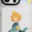 for iPhone 14 Pro Case, Cartoon Pattern with Little Prince-Like, Military-Grade Drop Protection, Cute Soft Slim TPU Protective Cover with Camera Lens Protection for Women & Girls