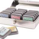 Tim Holtz - Ranger DISTRESS INK PAD TIN, Grey (1 Count (Pack of 1))