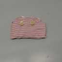 KYEESE Dog Pajamas Soft 4 Legs Doggie Jammies Striped Dog PJS Pet Jumpsuit Lightweight Puppy PJS Clothes Breathable Pajamas Stretchable Outfit Cozy Onesie Sleepwear for Summer,Purple Striped, Small (Small (6-11lbs))