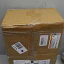 Remote Control&Super Long&8 Modes-18Ft Prelit Snowy Bristle Pine Christmas Garland for Stairs Door Porch Mantle Outdoor Indoor,100 Warm White&Color Switch Lights,Timer,460 Branches 165 Berry Pinecone