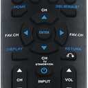 Replacement Remote Control Compatible with JVC Video Recorder RM-SDRMV150A RM-SDRMV79A RM-SDRMV80A DR-MV150B DRMV80B DR-MV80B DR-MV77S DR-MV5SU DR-MV5S DR-DX5 R-MV100B LVT2016-001D DR-MV77SU DR-MV78B