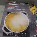 Mueller RapidTherm Portable Induction Cooktop, 1800W Hot Plate Electric Stove Top Burner. 8 Temp Levels, Auto-Off & Pot Detection, LED Display, Child Lock, 4 Programs, Burners for Cooking