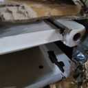 VEVOR Rolling Library Book Cart, 330 lbs Capacity, 38.2 x 20.3 x 48.2-Inch Library Cart, Double Sided W-Shaped Shelves with 3-Inch Lockable Wheels, Book Truck for Home Shelves Office and School, White